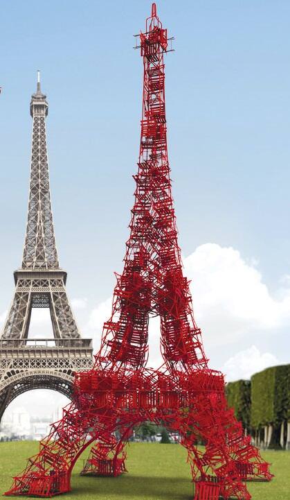 tour eiffel chaise bistrot